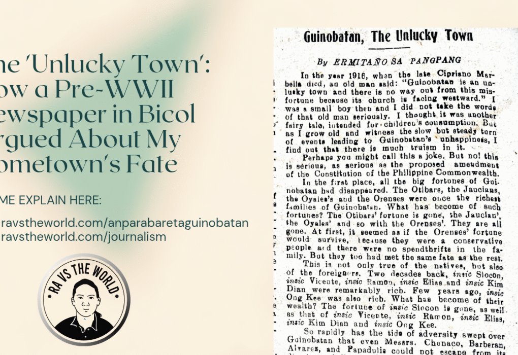 The ‘Unlucky Town’: How a Pre-WWII Newspaper Argued About My Hometown’s Fate