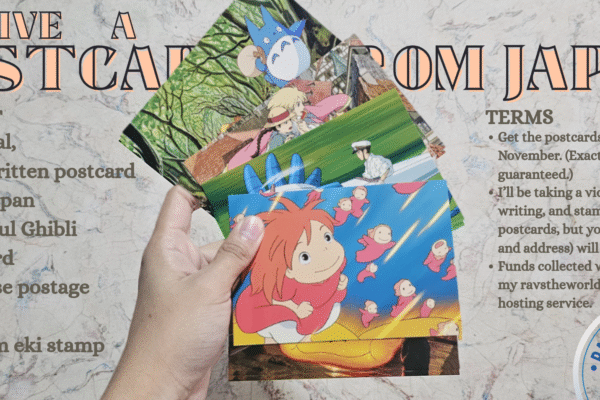 Get a Ghibli postcard from Japan and help me fund this blogsite